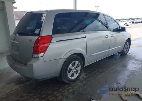 2007 Nissan Quest 3.5 from USA, damaged, VIN 5N1BV28U47N141322